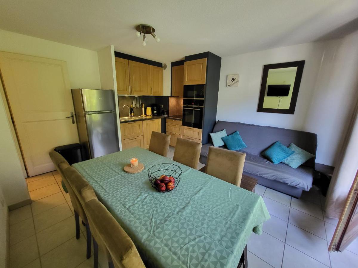 Appartement Dans Chalet Avec Piscine Couverte Saint-Gervais-les-Bains Dış mekan fotoğraf
