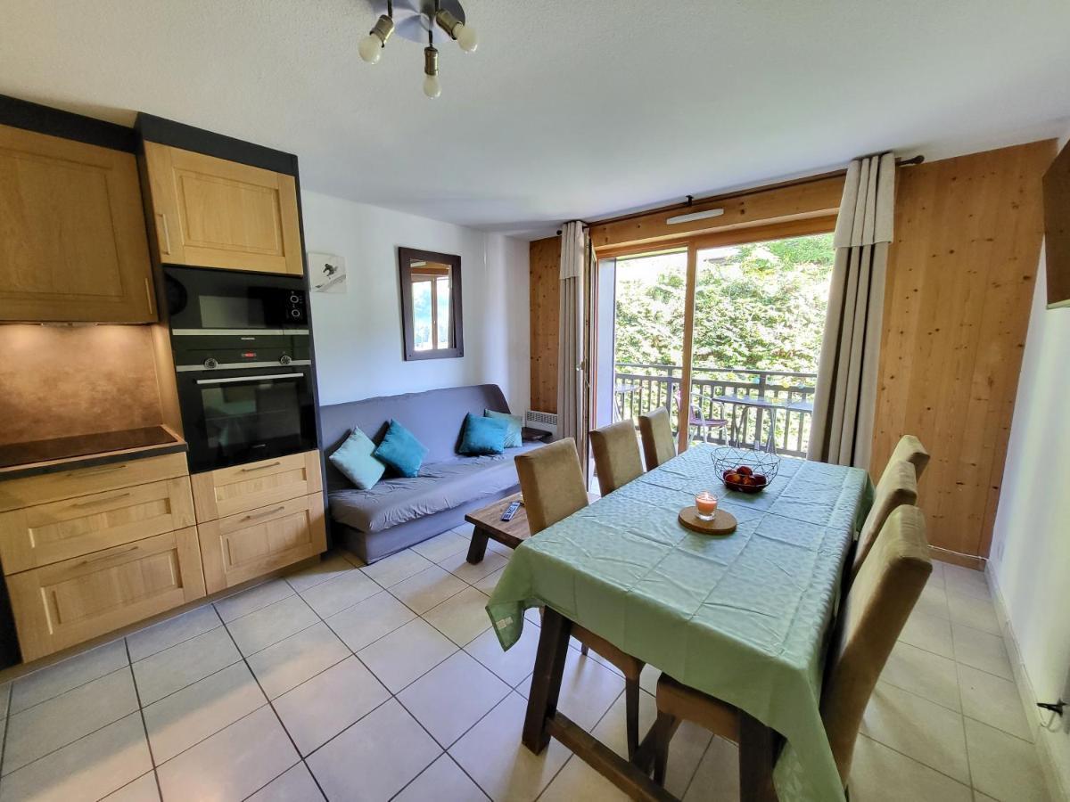 Appartement Dans Chalet Avec Piscine Couverte Saint-Gervais-les-Bains Dış mekan fotoğraf