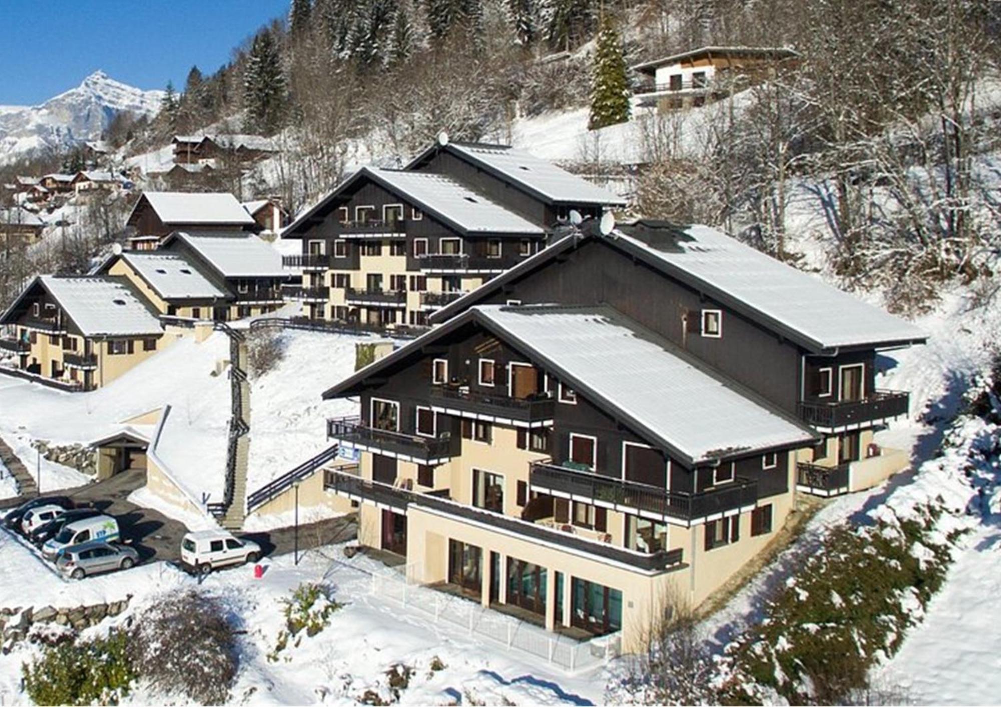 Appartement Dans Chalet Avec Piscine Couverte Saint-Gervais-les-Bains Dış mekan fotoğraf